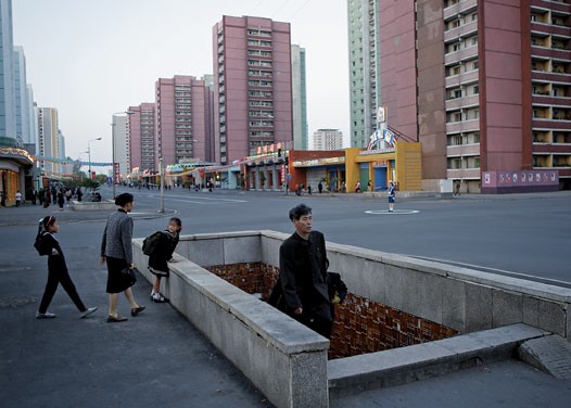 Pyongyang street